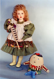 Original Porcelain Doll By Linda Sutton